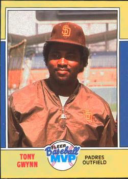 1988 Fleer Baseball MVPs #17 Tony Gwynn Front