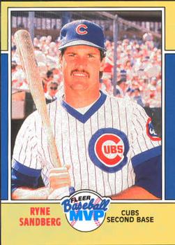1988 Fleer Baseball MVPs #29 Ryne Sandberg Front