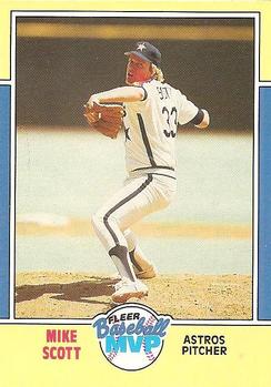 1988 Fleer Baseball MVPs #32 Mike Scott Front