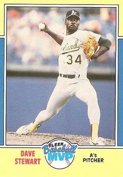 1988 Fleer Baseball MVPs #36 Dave Stewart Front