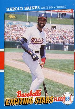 1988 Fleer Baseball's Exciting Stars #1 Harold Baines Front
