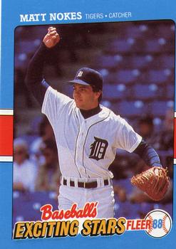 1988 Fleer Baseball's Exciting Stars #29 Matt Nokes Front