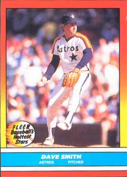 1988 Fleer Baseball's Hottest Stars #39 Dave Smith Front