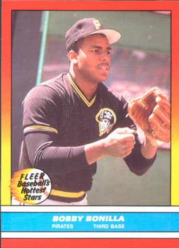 1988 Fleer Baseball's Hottest Stars #3 Bobby Bonilla Front