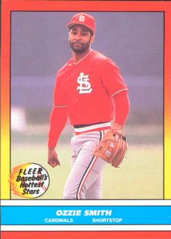 1988 Fleer Baseball's Hottest Stars #40 Ozzie Smith Front