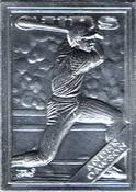 1988 Topps Gallery of Champions Aluminum #500 Andre Dawson Front