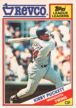 1988 Topps Revco League Leaders #21 Kirby Puckett Front