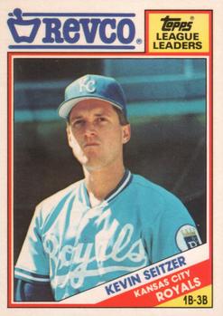 1988 Topps Revco League Leaders #22 Kevin Seitzer Front