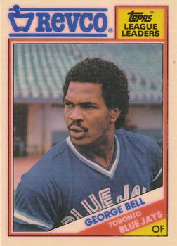 1988 Topps Revco League Leaders #18 George Bell Front