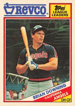 1988 Topps Revco League Leaders #23 Brian Downing Front