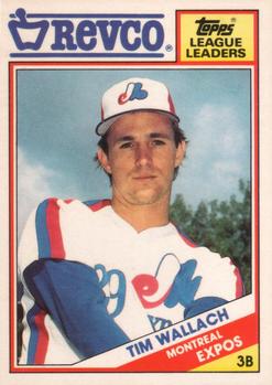 1988 Topps Revco League Leaders #6 Tim Wallach Front