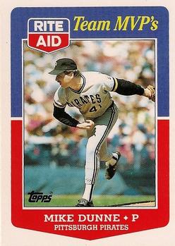 1988 Topps Rite-Aid Team MVP's #9 Mike Dunne Front