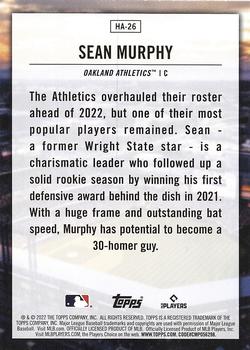 2022 Topps Update - Home Field Advantage #HA-26 Sean Murphy Back