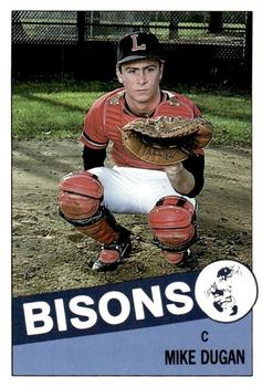 1986 David Lipscomb Bisons #NNO Mike Dugan Front