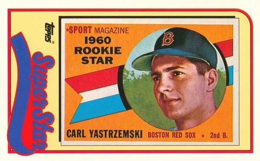 1989 Topps Baseball Talk/LJN #33 Carl Yastrzemski    Front