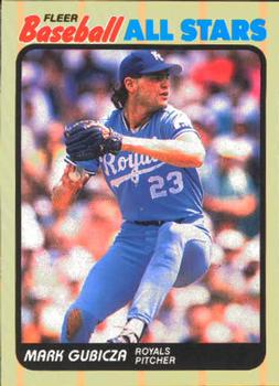 1989 Fleer Baseball All-Stars #17 Mark Gubicza  Front