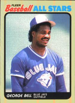 1989 Fleer Baseball All-Stars #2 George Bell  Front