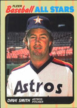 1989 Fleer Baseball All-Stars #38 Dave Smith  Front