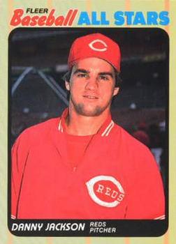 1989 Fleer Baseball All-Stars #22 Danny Jackson  Front