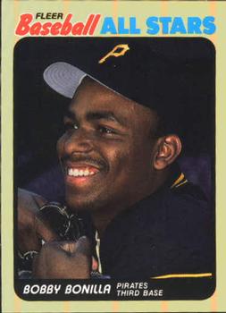 1989 Fleer Baseball All-Stars #4 Bobby Bonilla  Front