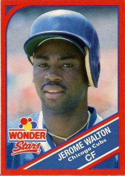 1990 Wonder Bread Stars #8 Jerome Walton Front