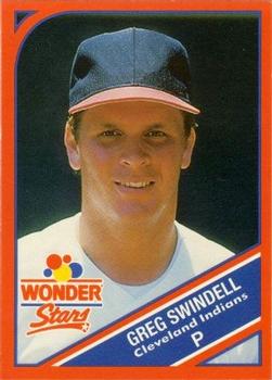1990 Wonder Bread Stars #15 Greg Swindell Front
