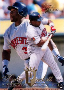 1994 Flair #77 Kirby Puckett Front