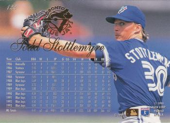 1994 Flair #122 Todd Stottlemyre Back
