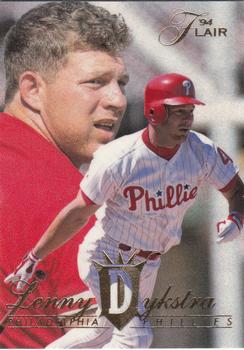 1994 Flair #205 Lenny Dykstra Front