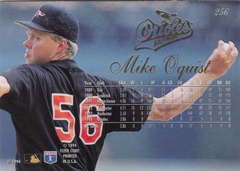 1994 Flair #256 Mike Oquist Back