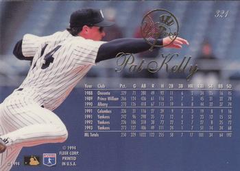 1994 Flair #321 Pat Kelly Back