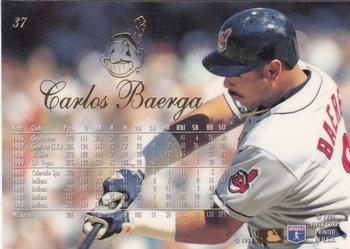 1994 Flair #37 Carlos Baerga Back