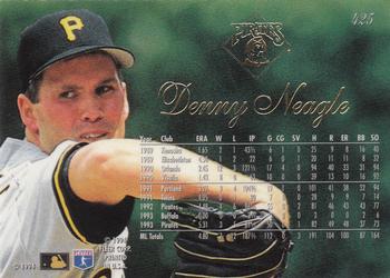1994 Flair #425 Denny Neagle Back