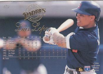 1994 Flair #439 Luis Lopez Back