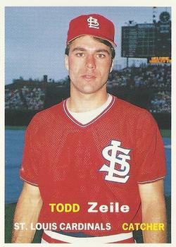 1990 SCD Baseball Card Price Guide Monthly #14 Todd Zeile Front