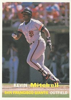 1990 SCD Baseball Card Price Guide Monthly #19 Kevin Mitchell  Front
