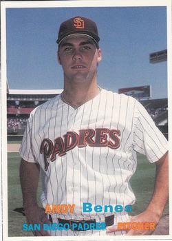 1990 SCD Baseball Card Price Guide Monthly #24 Andy Benes Front
