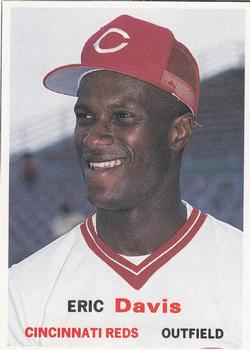 1990 SCD Baseball Card Price Guide Monthly #36 Eric Davis Front