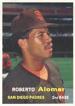 1990 SCD Baseball Card Price Guide Monthly #48 Roberto Alomar  Front