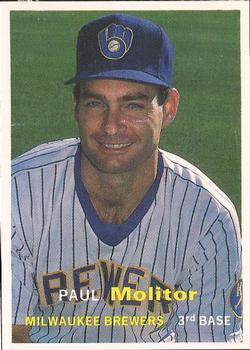 1990 SCD Baseball Card Price Guide Monthly #4 Paul Molitor Front