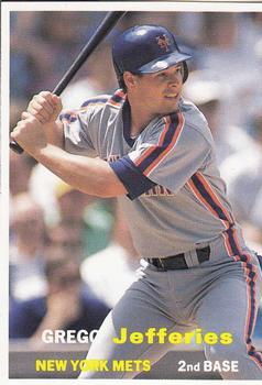 1990 SCD Baseball Card Price Guide Monthly #55 Gregg Jefferies  Front