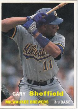 1990 SCD Baseball Card Price Guide Monthly #56 Gary Sheffield  Front