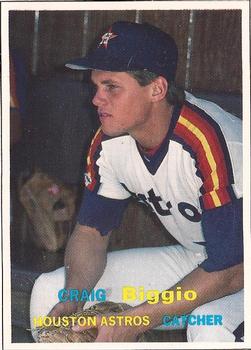 1990 SCD Baseball Card Price Guide Monthly #5 Craig Biggio Front