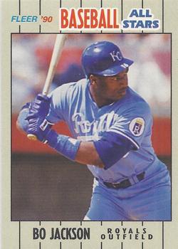 1990 Fleer Baseball All-Stars #20 Bo Jackson Front