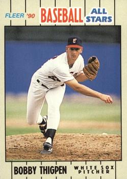 1990 Fleer Baseball All-Stars #40 Bobby Thigpen Front