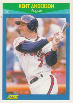 1990 Score Rising Stars #86 Kent Anderson Front