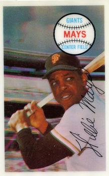 1970 Kellogg's 3-D Super Stars #12 Willie Mays Front