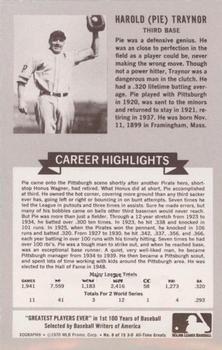 1972 Kellogg's 3-D All-Time Baseball Greats #8 Harold 