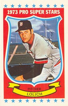 1973 Kellogg's Pro Super Stars #3 Mickey Lolich Front