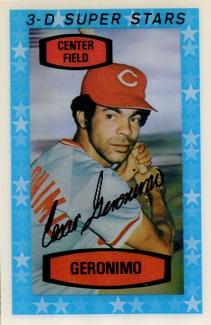 1975 Kellogg's 3-D Super Stars #50 Cesar Geronimo  Front